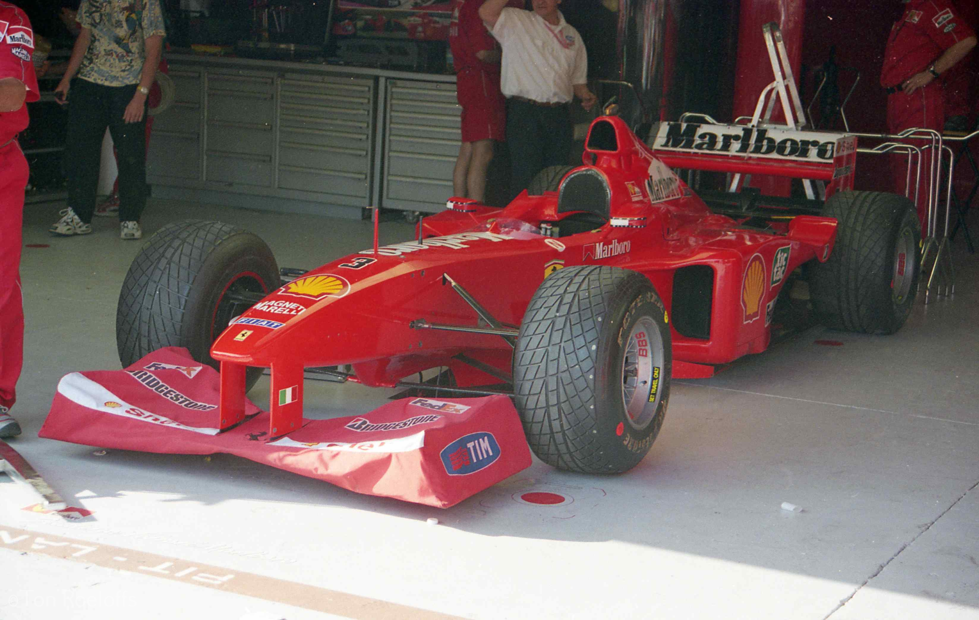 Verstappen pitbox